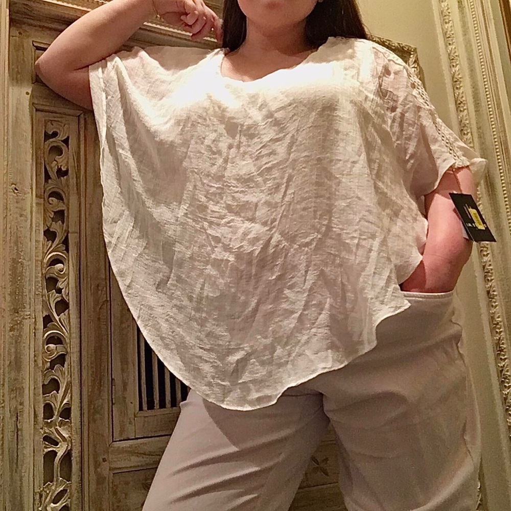 I.N. Studio Shawl Blouse